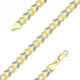 Браслет плетение Фантазийное из лимонного золота МАГНАТ МА 023064Л МА 023064Л фото